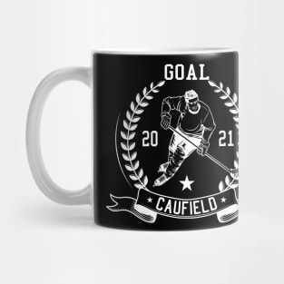 Goal Caufield Funny Hockey Mug